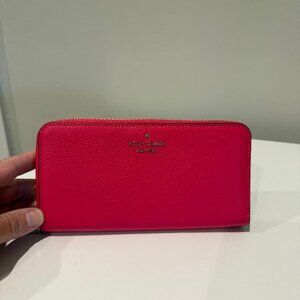 Kate Spade Margaux Continental Wallet – Hot Pink